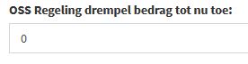 Drempelbedrag al behaald of niet